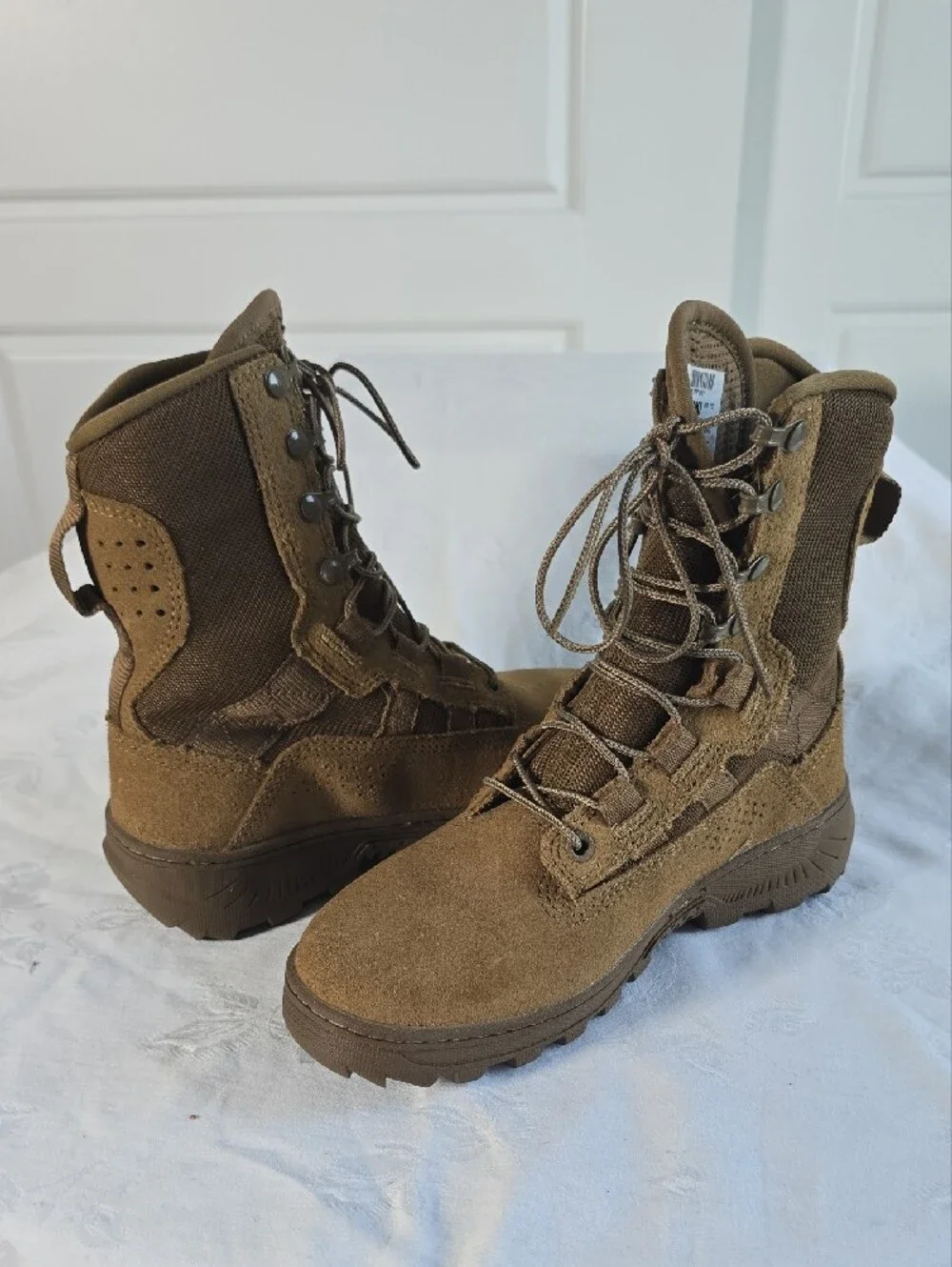 Rocky Havoc Lace-Up Military Tactical Boots in Brown NWOT Size 5W
